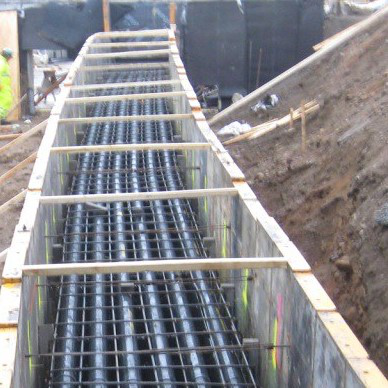 Duct bank installation